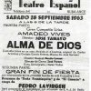 25.- 1963 Cartel Homenaje 1963